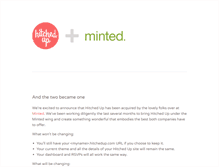 Tablet Screenshot of hitchedup.com